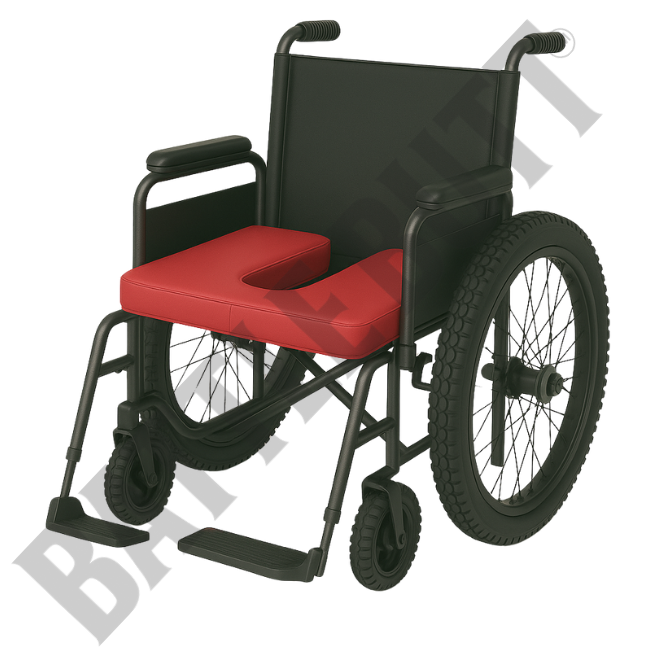 BattleButt™ Coccyx Wheelchair Cushion Veteran-Approved Comfort