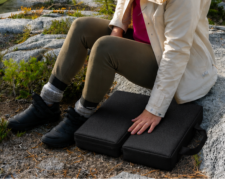 Canvas Travel Cushion | Outdoor Comfort - SunCloud® – Pelvic Pain