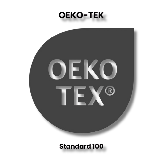 OEKO-TEX certified fabric for skin-safe, human-ecological safety