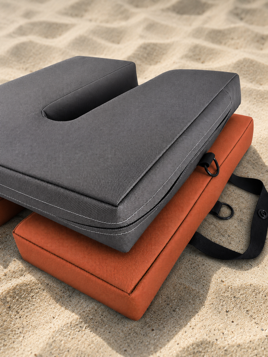 SunCloud camo canvas foldable travel seat cushion for tailbone and pelvic pain relief during outdoor travel