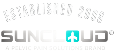 SunCloud® Cushions logo – premium ergonomic seat cushion brand specializing in travel, medical, and comfort support
