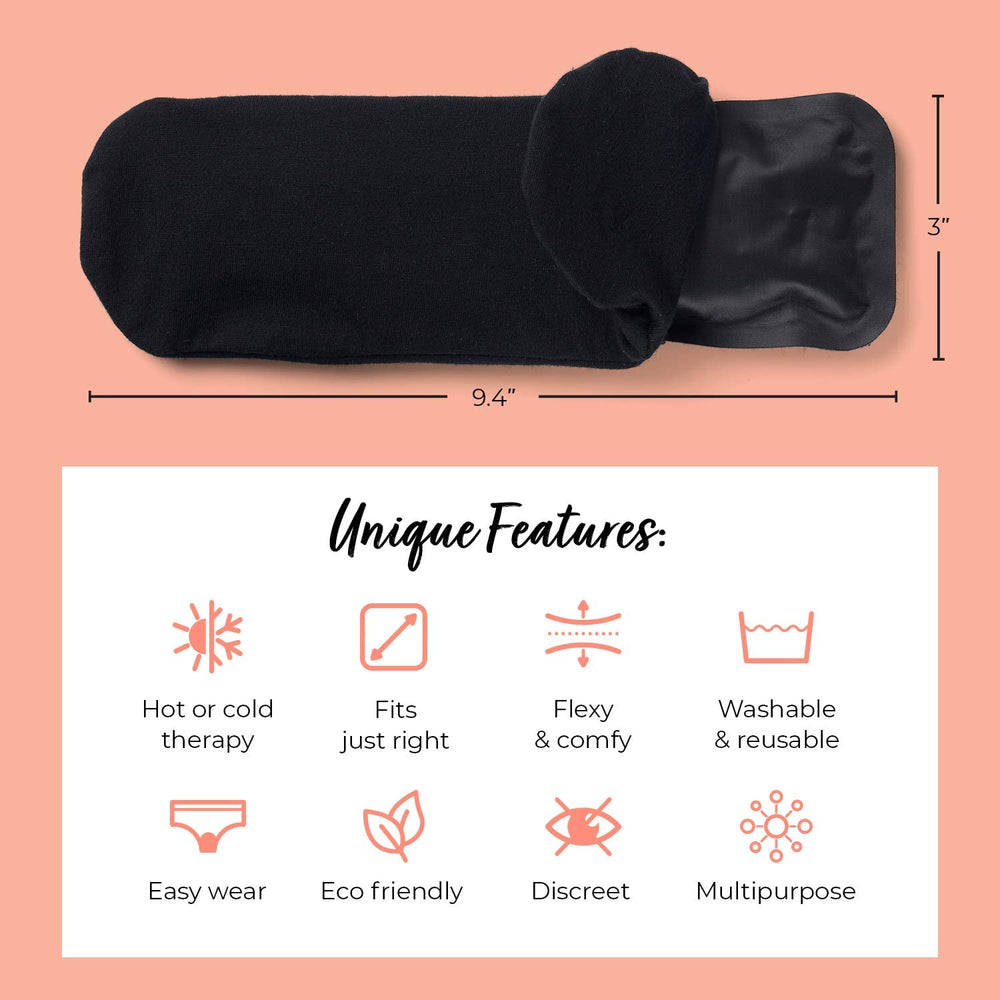 2-Pack Perineum Hot and Cold Reusable with Washable Covers - Pelvic Pain Solutions